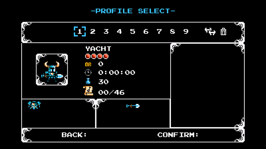 File Select Menu