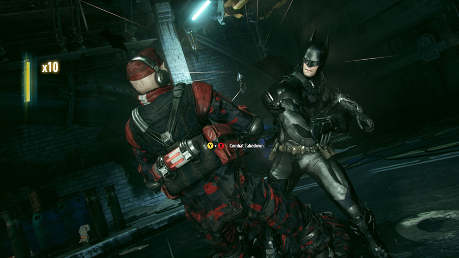 No limite do controle em Batman: Arkham Knight